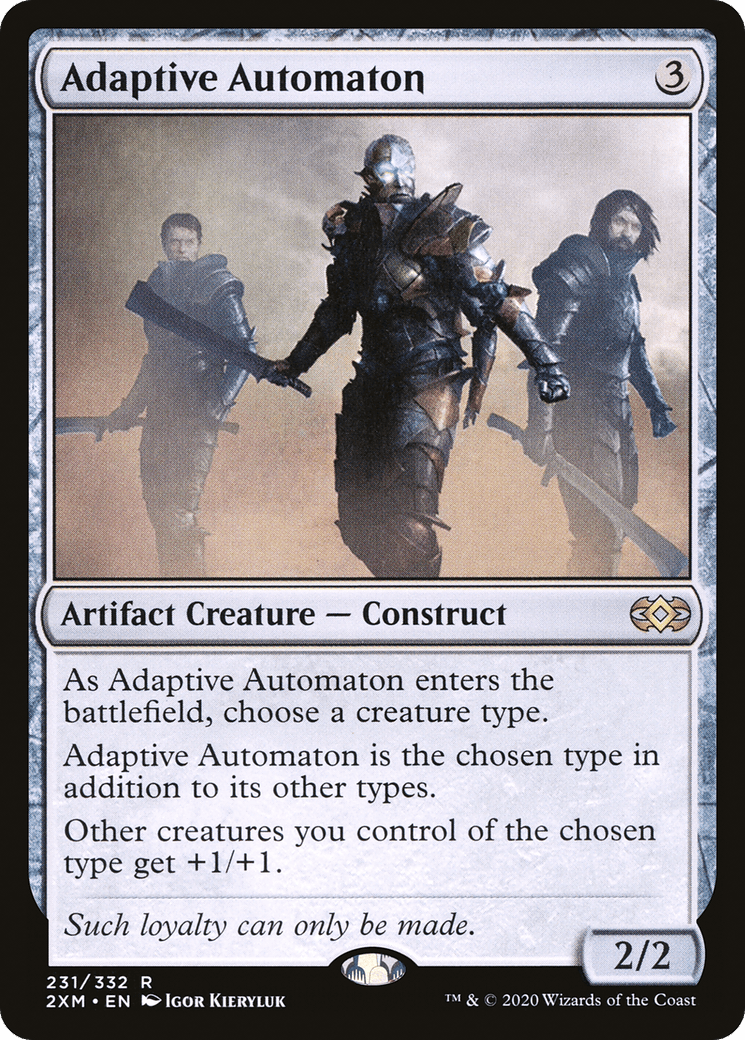 Adaptive Automaton [Double Masters] Foil