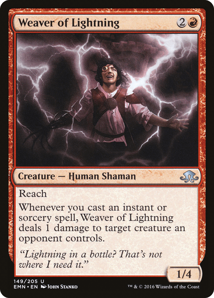 Weaver of Lightning [Eldritch Moon] Foil