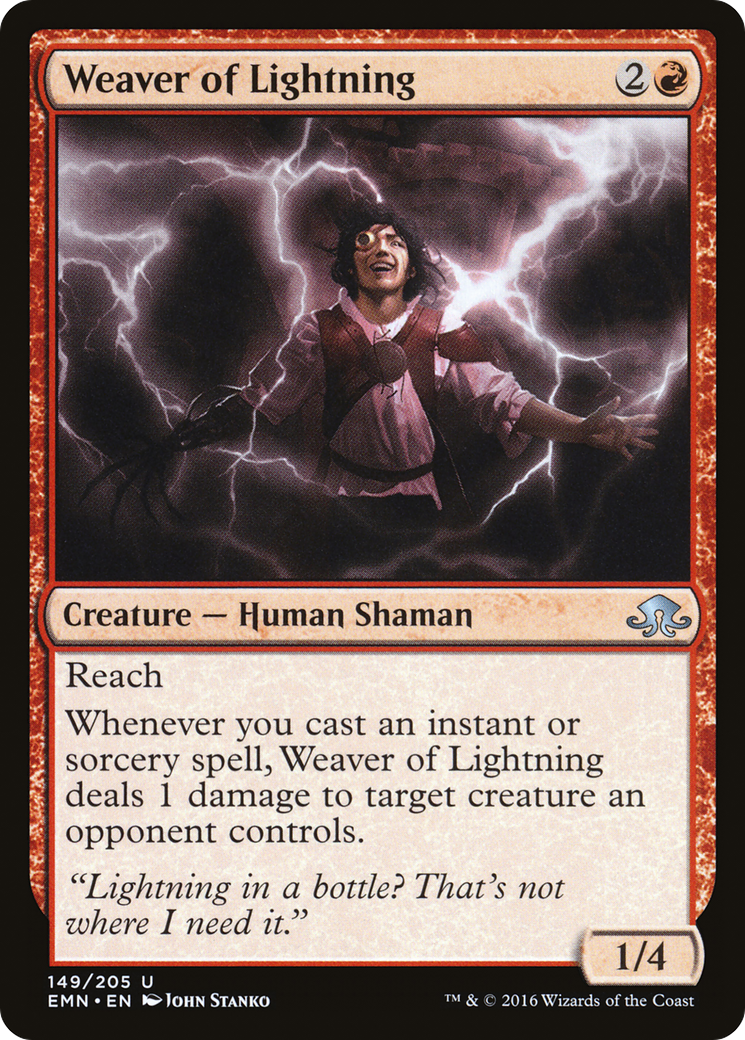 Weaver of Lightning [Eldritch Moon] Foil