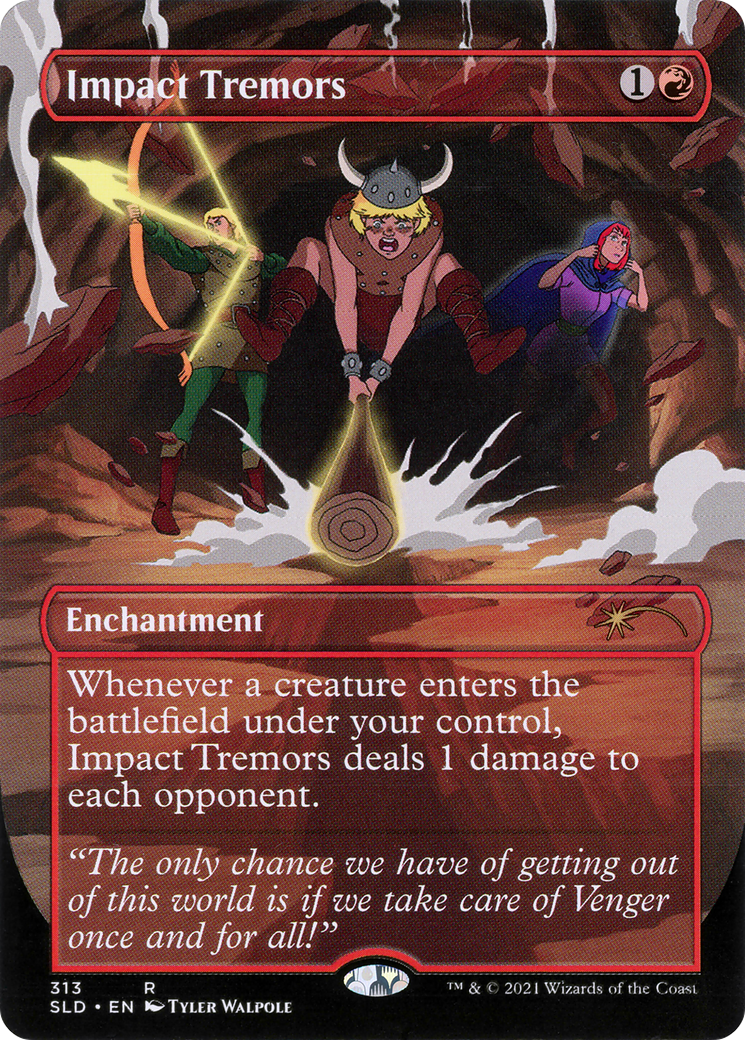 Impact Tremors (Borderless) [Secret Lair Drop Series] Foil