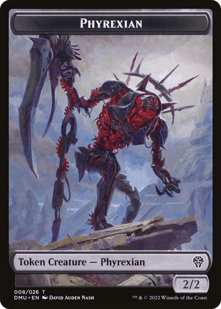 Phyrexian (TDMU-008) - Dominaria United Tokens Foil