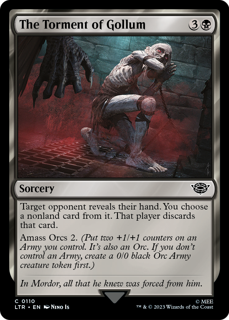 The Torment of Gollum [The Lord of the Rings: Tales of Middle-Earth] Foil