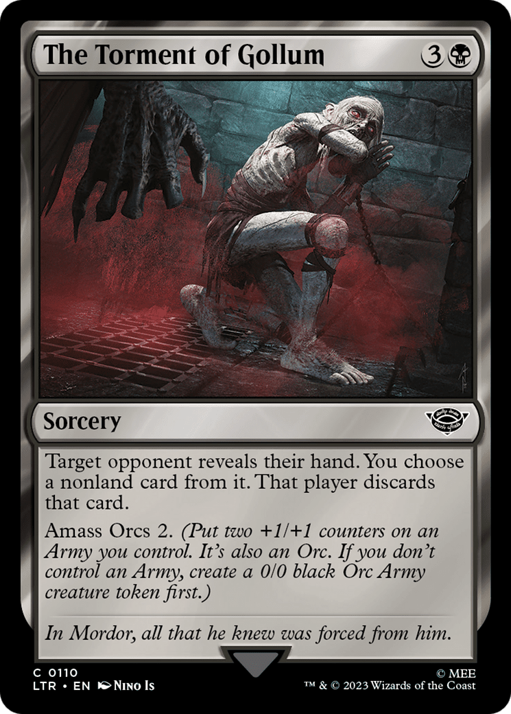 The Torment of Gollum [The Lord of the Rings: Tales of Middle-Earth] Foil