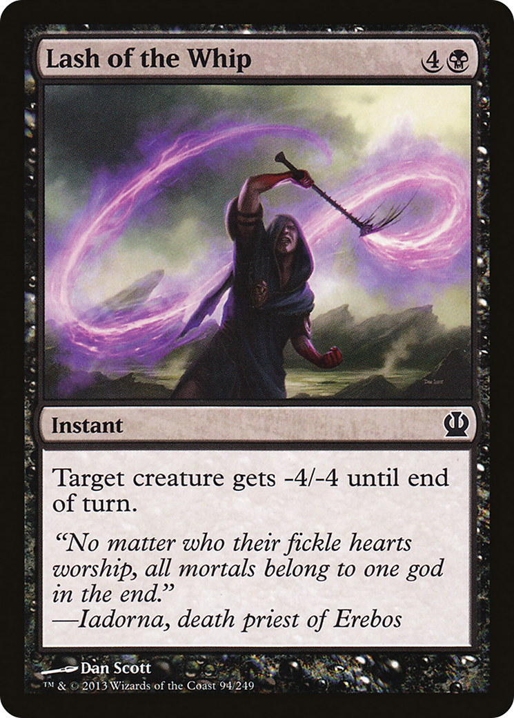 Lash of the Whip [Theros] Foil