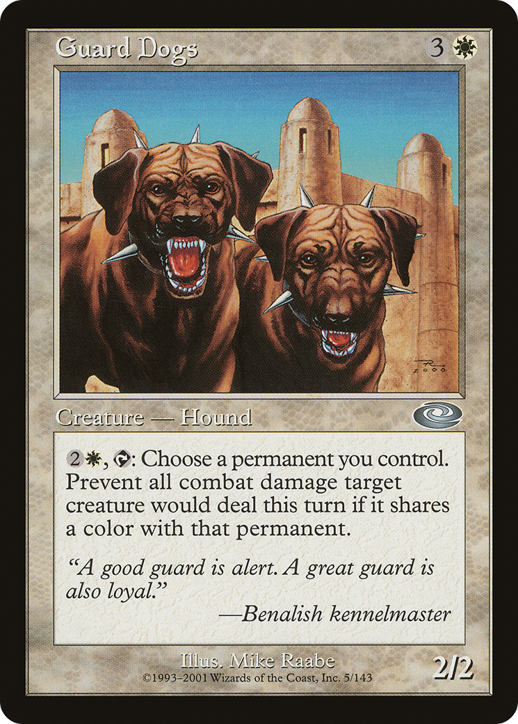Guard Dogs [Planeshift] Foil