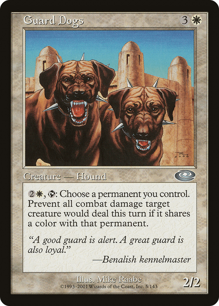 Guard Dogs [Planeshift] Foil