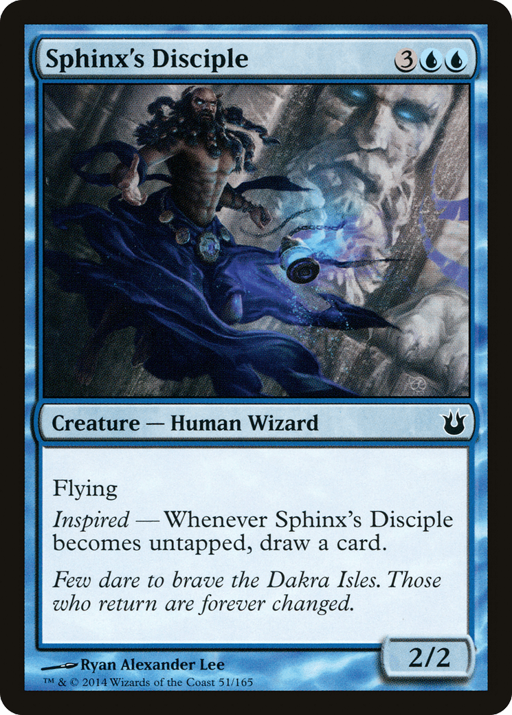 Sphinx's Disciple [Born of the Gods] Foil