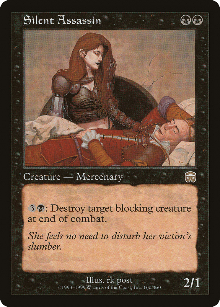 Silent Assassin [Mercadian Masques] Foil
