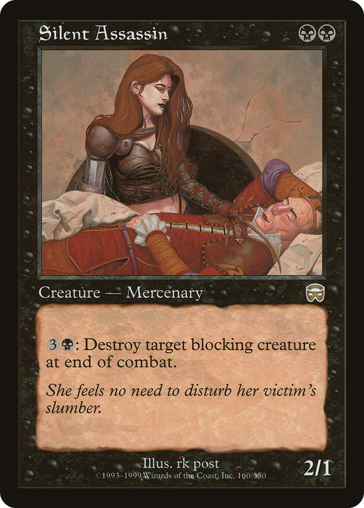 Silent Assassin [Mercadian Masques] Foil