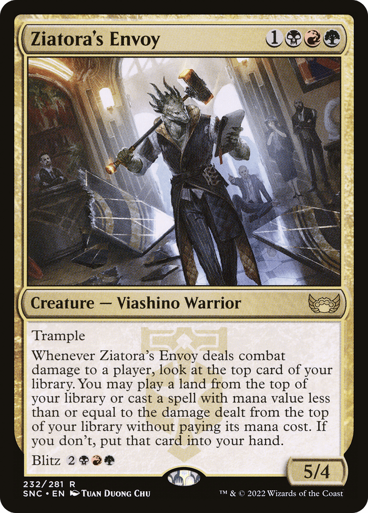 Ziatora's Envoy [Streets of New Capenna] Foil