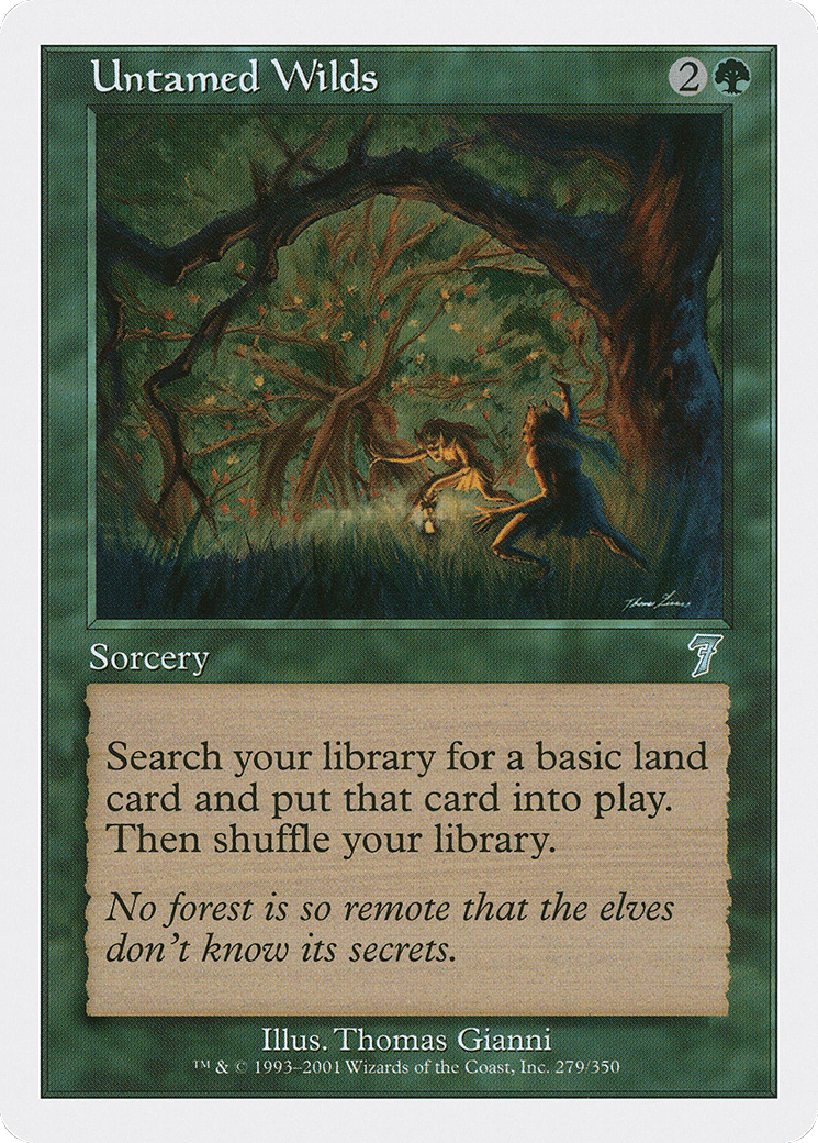 Untamed Wilds (7ED-279) - Seventh Edition