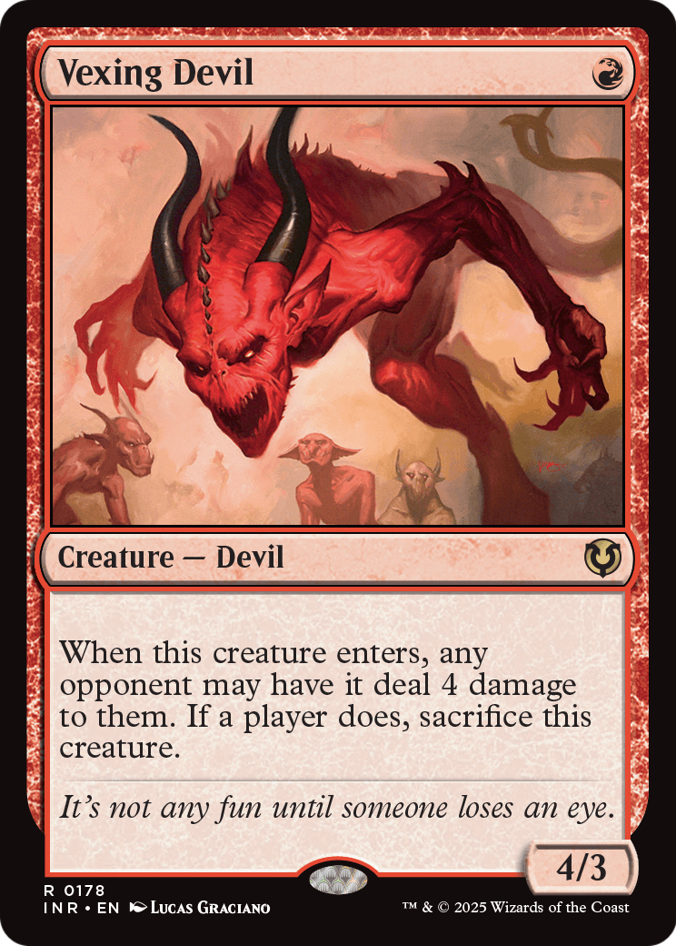 Vexing Devil (-178) [Innistrad Remastered]