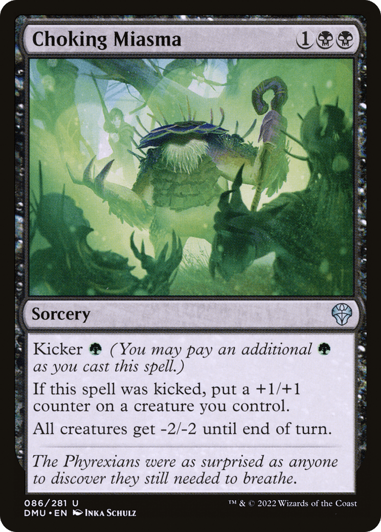 Choking Miasma [Dominaria United] Foil