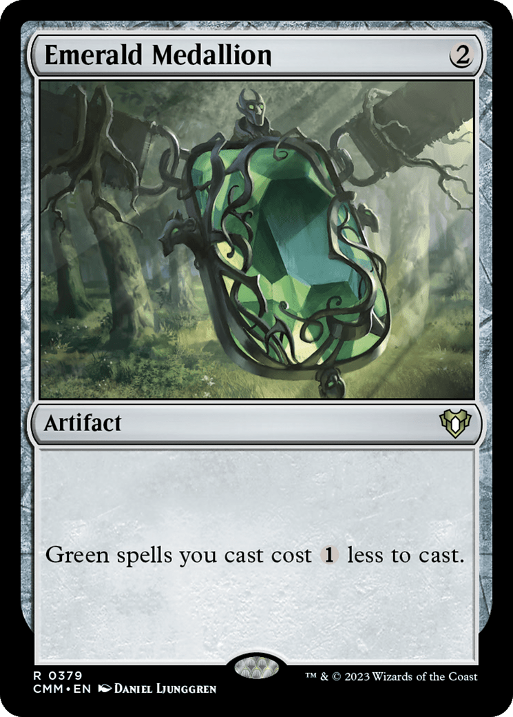 Emerald Medallion [Commander Masters] Foil