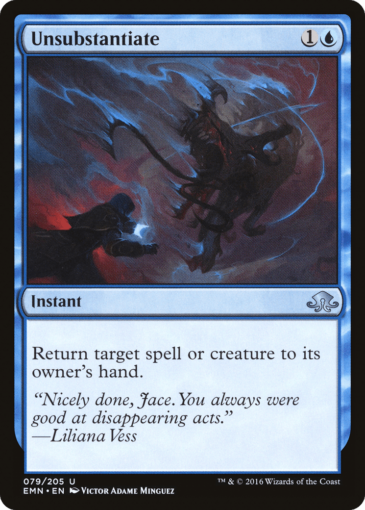 Unsubstantiate [Eldritch Moon] Foil