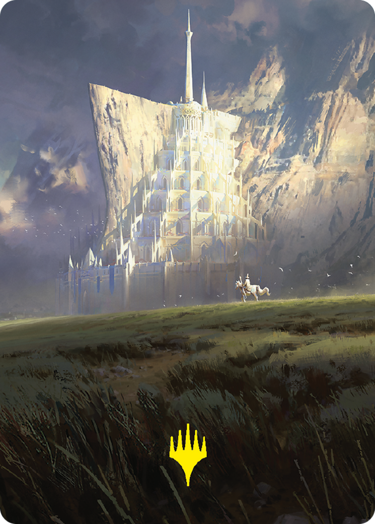 Minas Tirith // Minas Tirith (ALTR-055) - Tales of Middle-earth Art Series (Borderless)