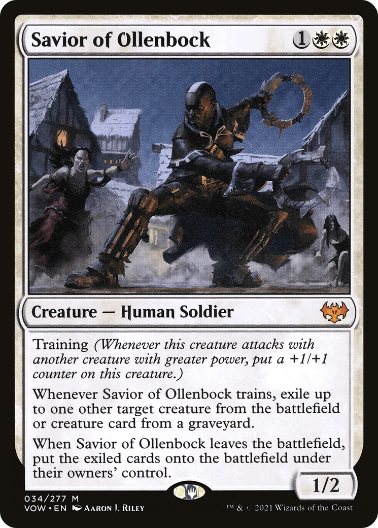 Savior of Ollenbock [Innistrad: Crimson Vow] Foil