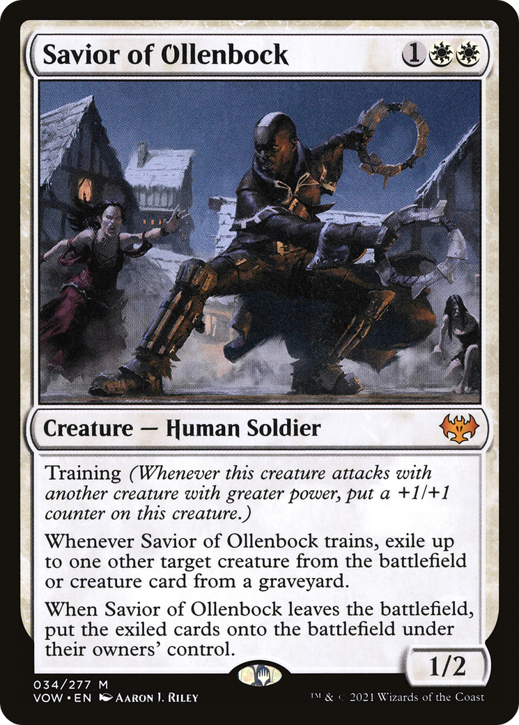 Savior of Ollenbock [Innistrad: Crimson Vow] Foil