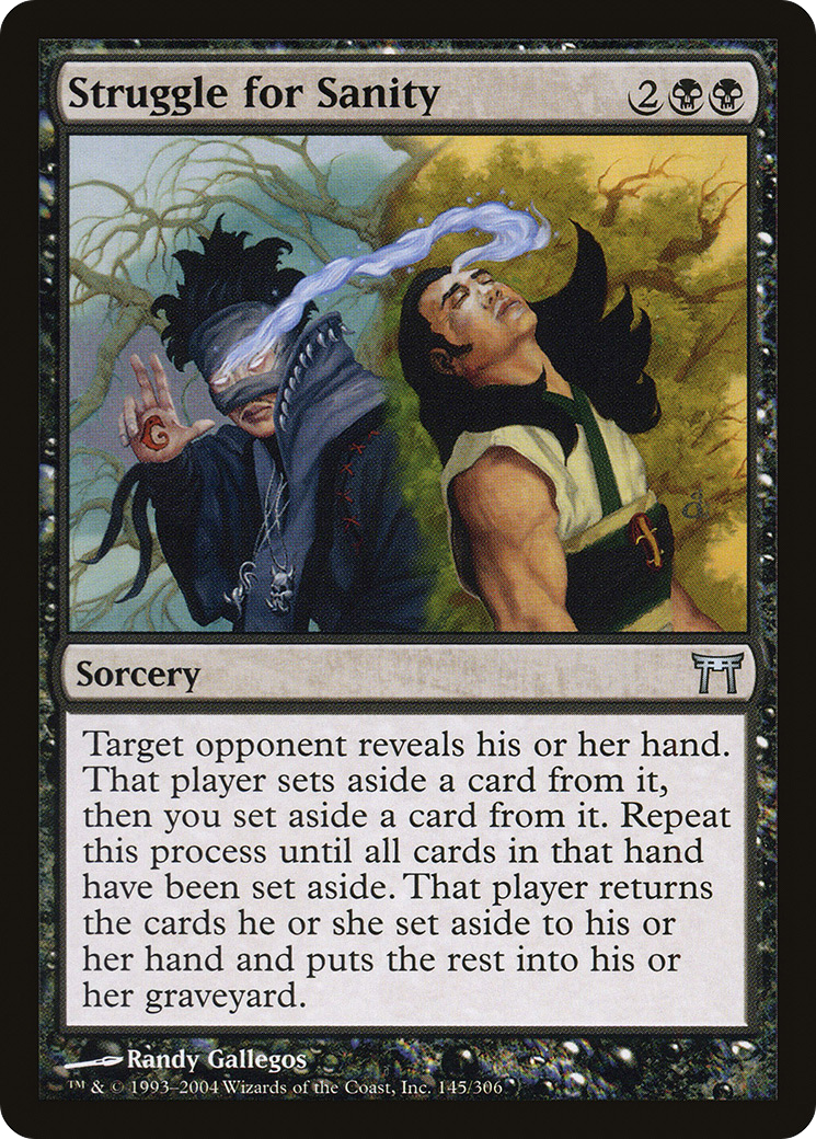 Struggle for Sanity [Champions of Kamigawa] Foil