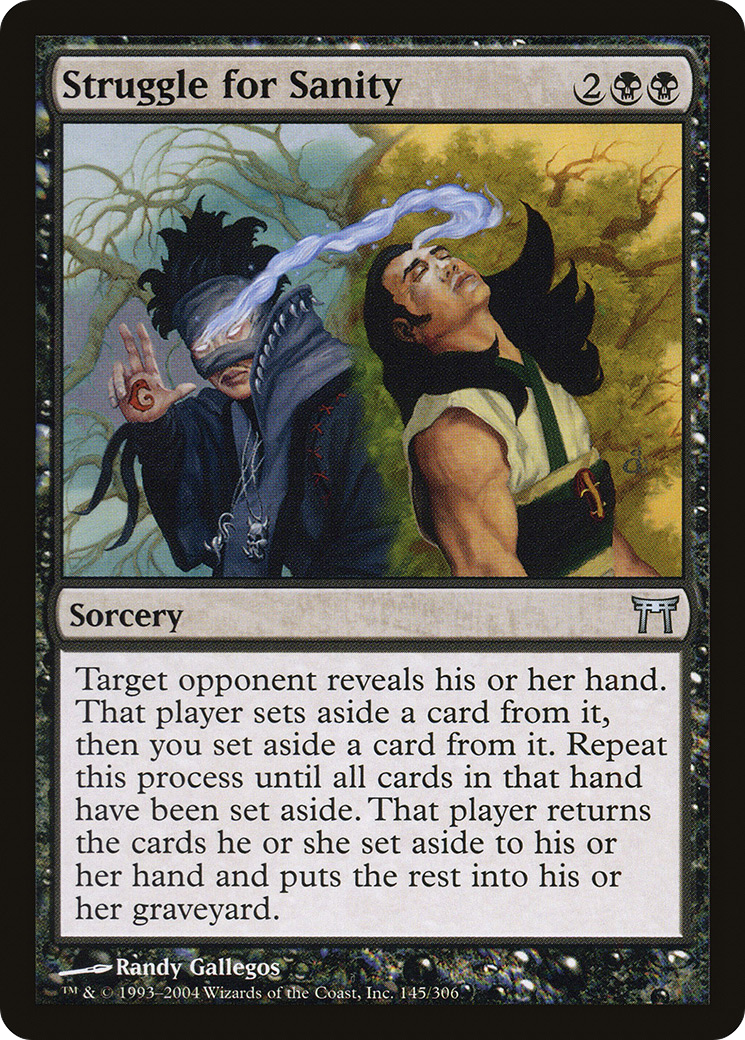 Struggle for Sanity [Champions of Kamigawa] Foil