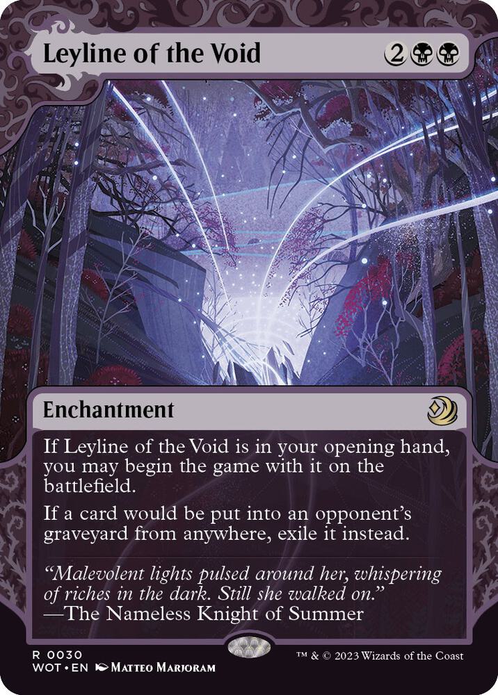 Leyline of the Void 30 (Wilds of Eldraine: Enchanting Tales)  - Showcase