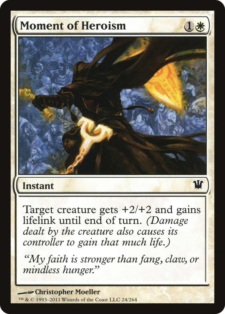 Moment of Heroism [Innistrad] Foil