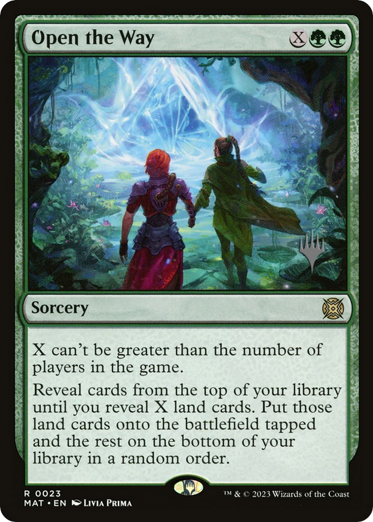 Open the Way (Promo Pack) [Murders at Karlov Manor Promos]