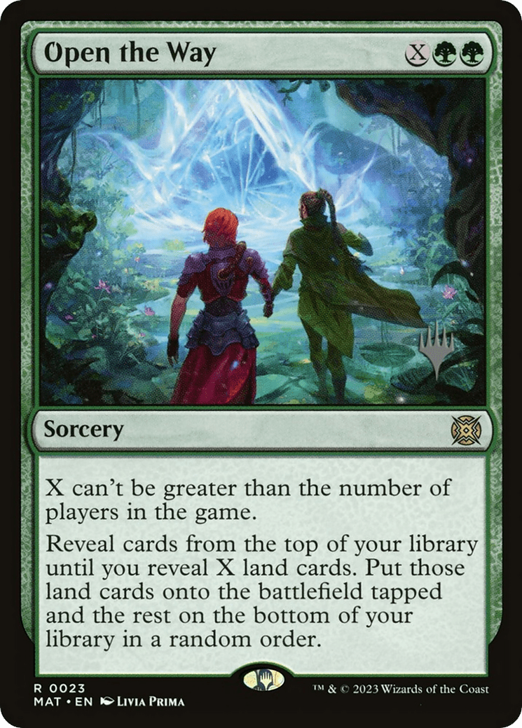 Open the Way (Promo Pack) [Murders at Karlov Manor Promos] Foil