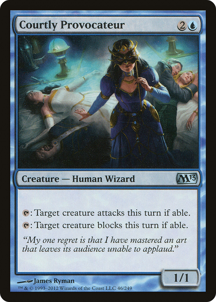 Courtly Provocateur [Magic 2013] Foil