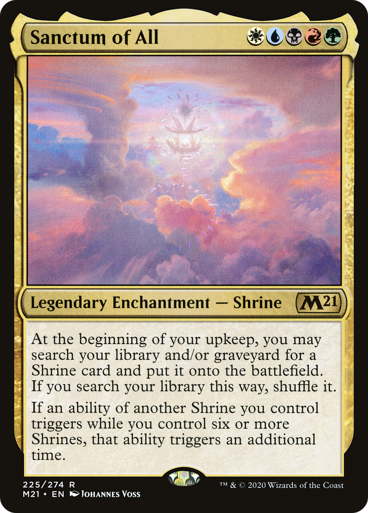 Sanctum of All [Core Set 2021] Foil