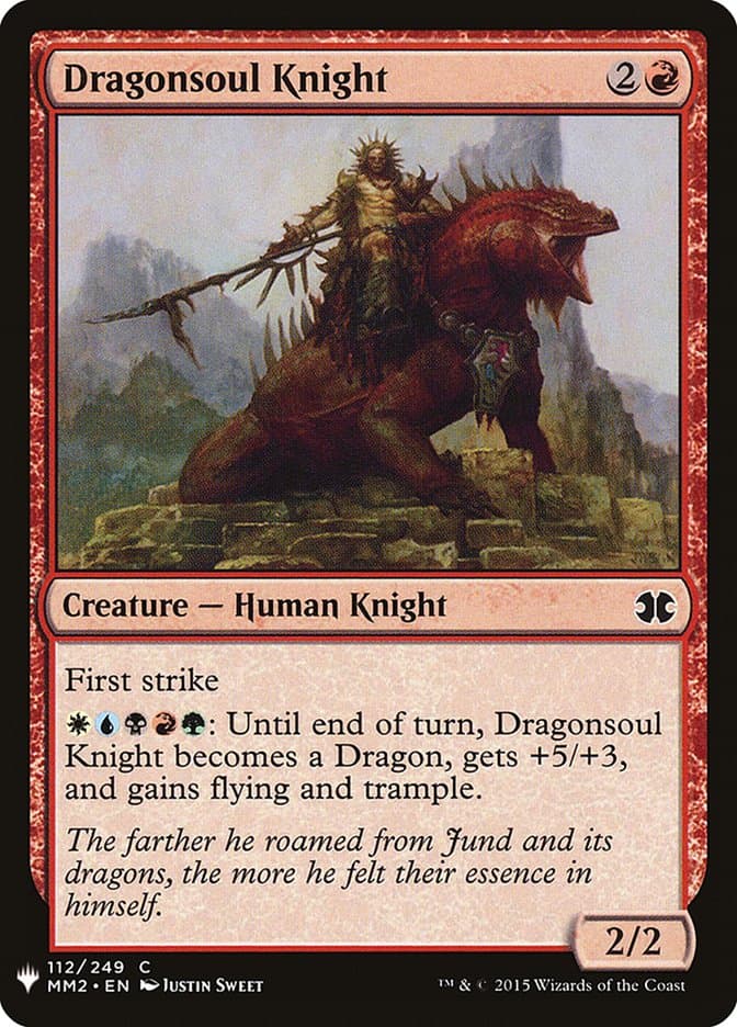 Dragonsoul Knight |  (MM2-112) [The List]