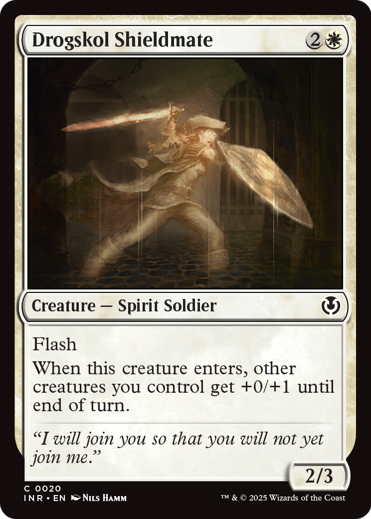 Drogskol Shieldmate (-020) [Innistrad Remastered]