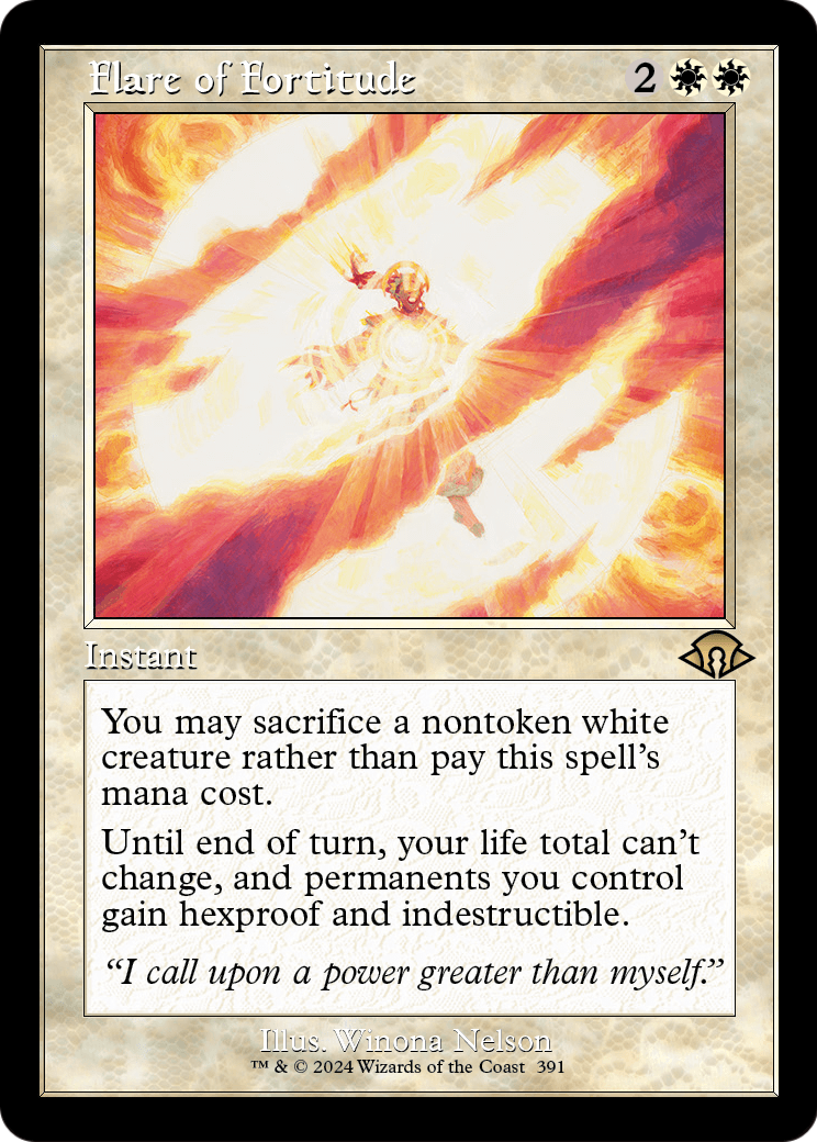 Flare of Fortitude (Retro) [Modern Horizons 3] Foil