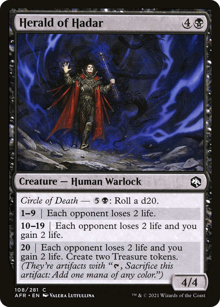 Herald of Hadar [Dungeons & Dragons: Adventures in the Forgotten Realms] Foil