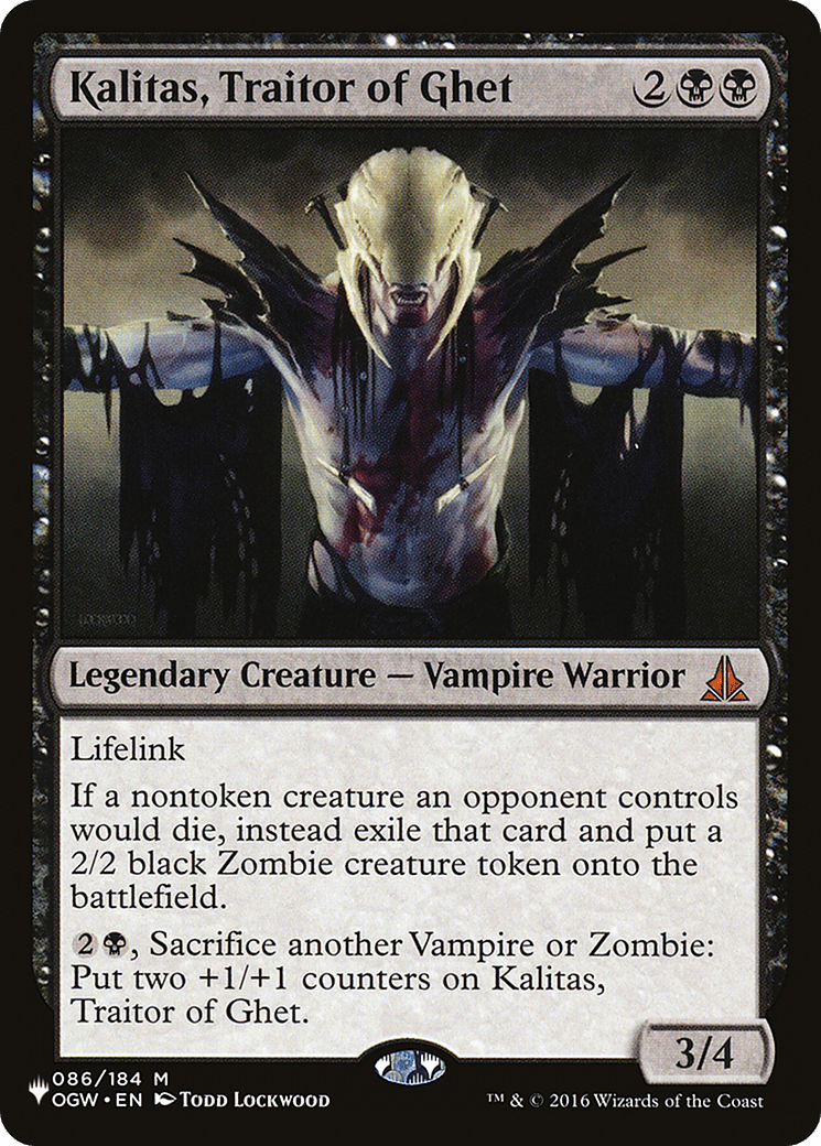 Kalitas, Traitor of Ghet |  (OGW-86) [The List]