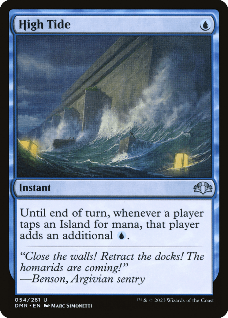 High Tide [Dominaria Remastered] Foil