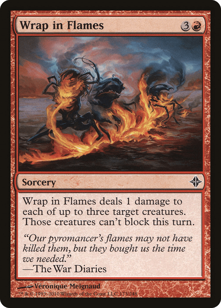 Wrap in Flames [Rise of the Eldrazi] Foil