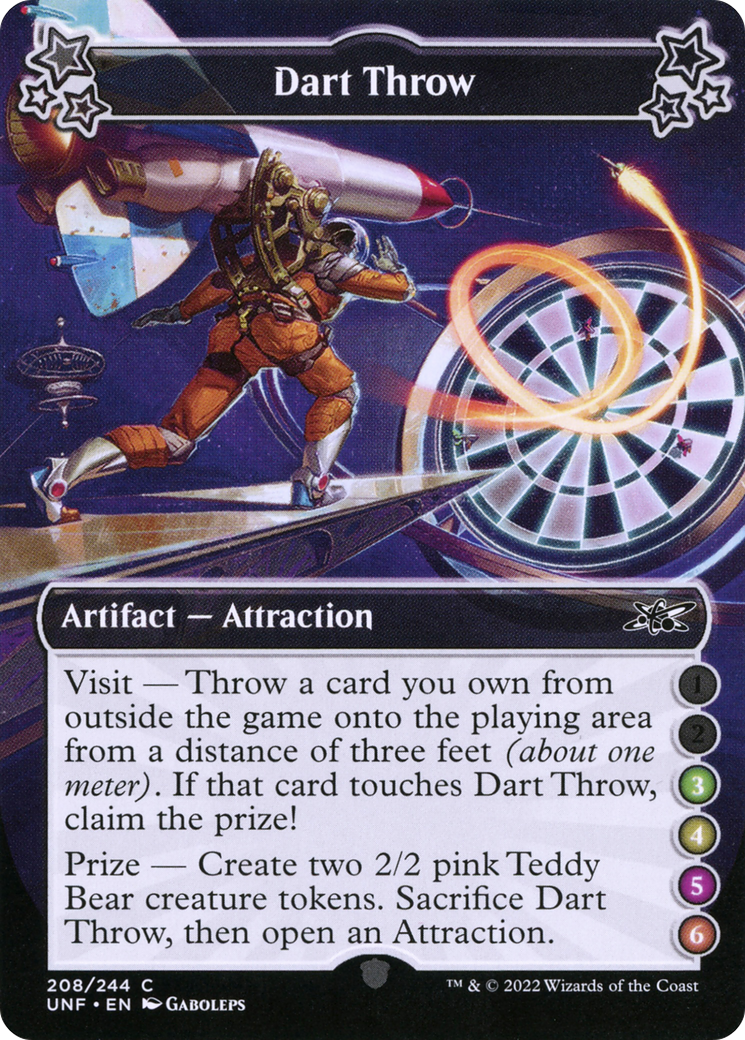Dart Throw (3-4-5-6) [Unfinity] Foil