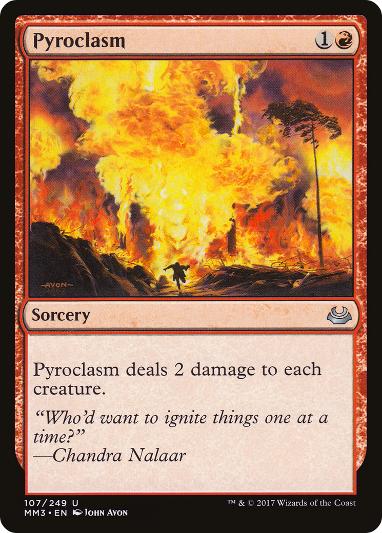 Pyroclasm [Modern Masters 2017] Foil
