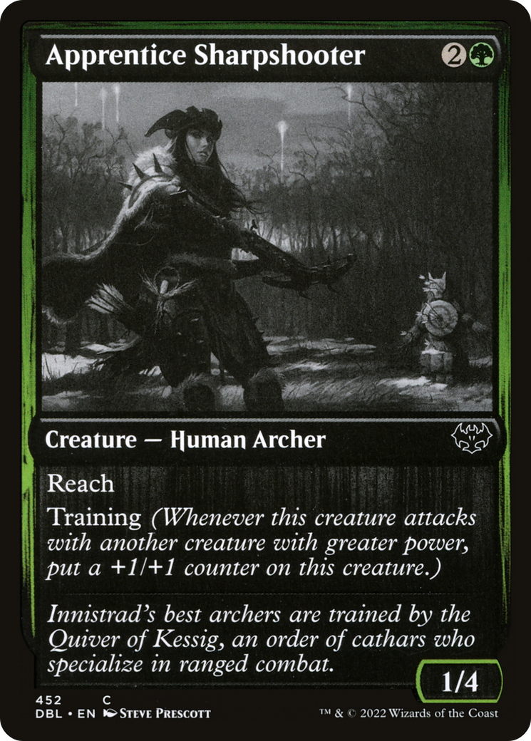 Apprentice Sharpshooter [Innistrad: Double Feature] Foil