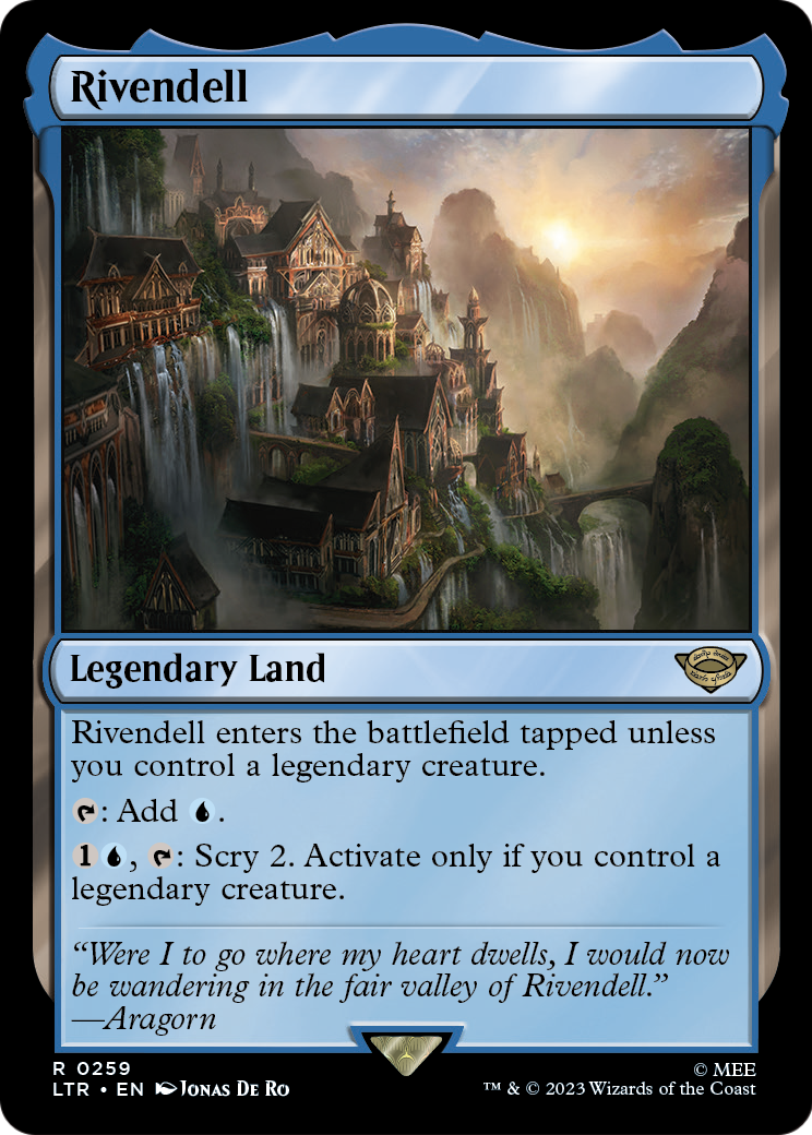 Rivendell [The Lord of the Rings: Tales of Middle-Earth] Foil
