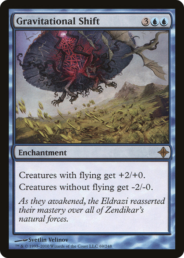 Gravitational Shift [Rise of the Eldrazi] Foil