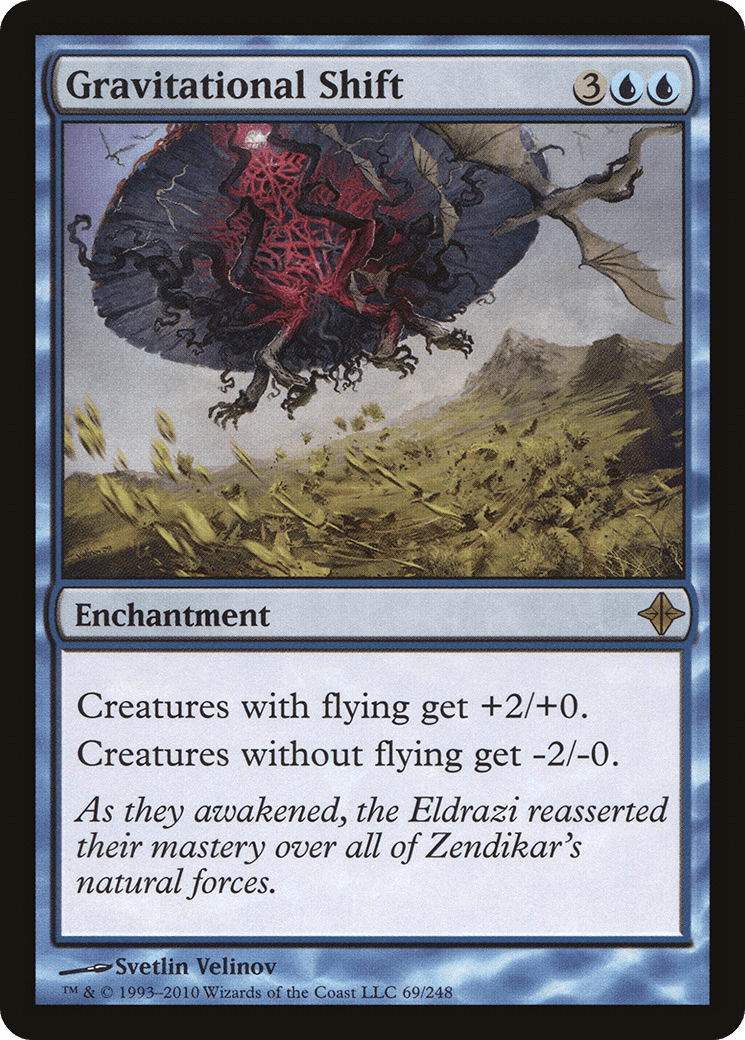 Gravitational Shift [Rise of the Eldrazi] Foil