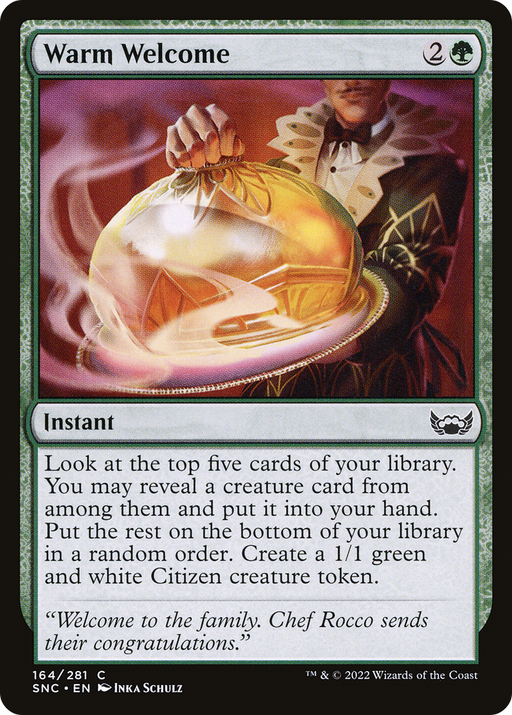 Warm Welcome [Streets of New Capenna] Foil