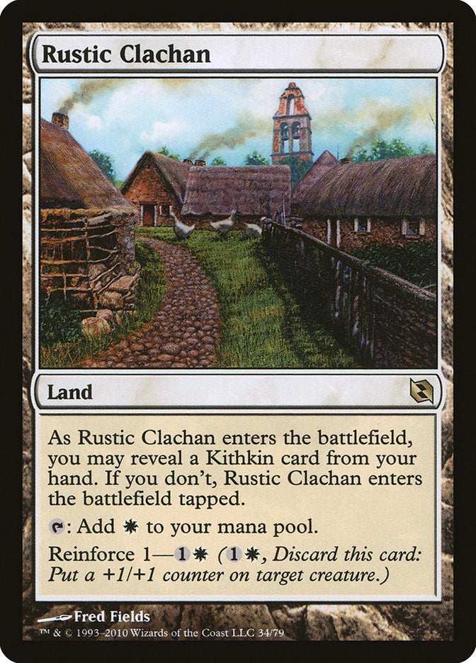 Rustic Clachan 34/79 (Duel Decks: Elspeth vs. Tezzeret) 