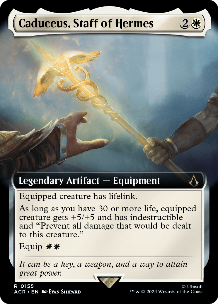 Caduceus, Staff of Hermes (Extended Art) [Assassin's Creed] Foil