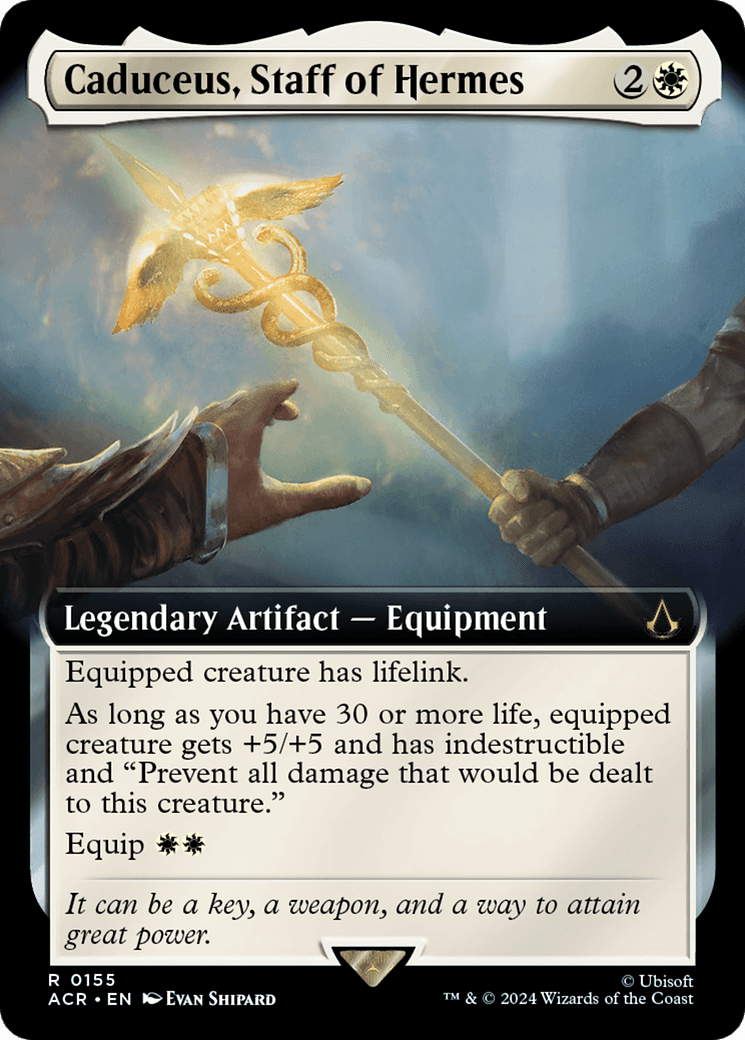 Caduceus, Staff of Hermes (Extended Art) [Assassin's Creed] Foil