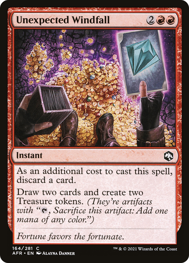 Unexpected Windfall [Dungeons & Dragons: Adventures in the Forgotten Realms] Foil