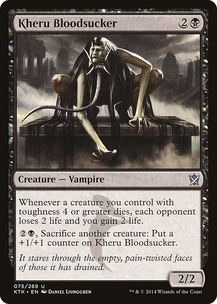 Kheru Bloodsucker [Khans of Tarkir] Foil