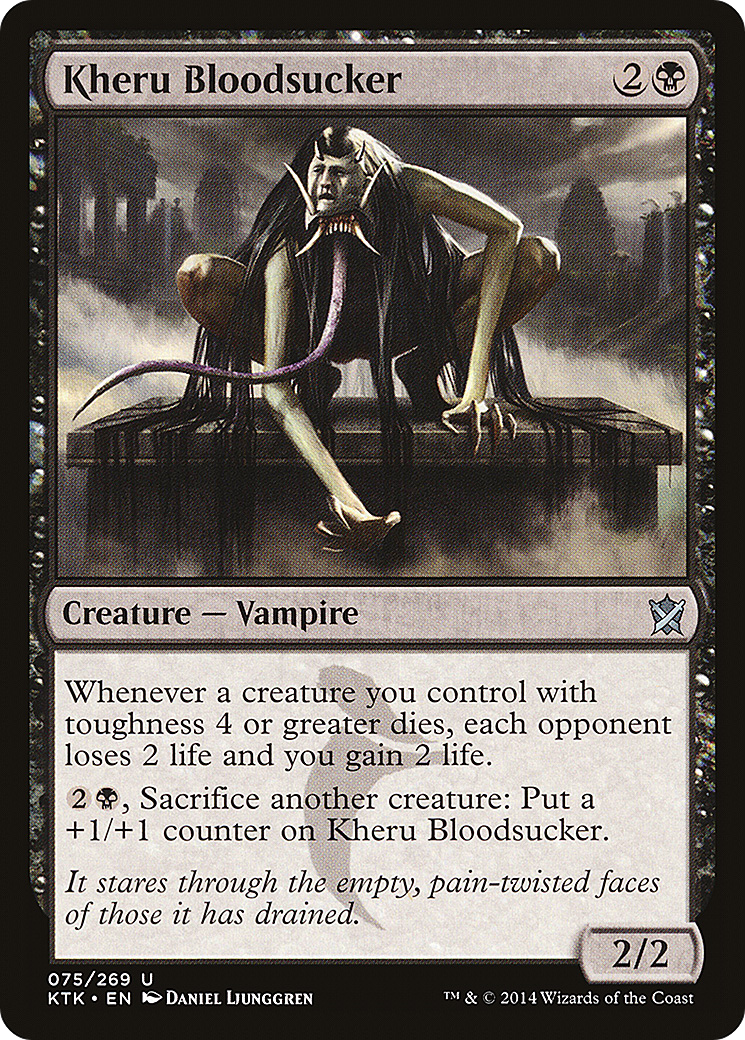 Kheru Bloodsucker [Khans of Tarkir] Foil